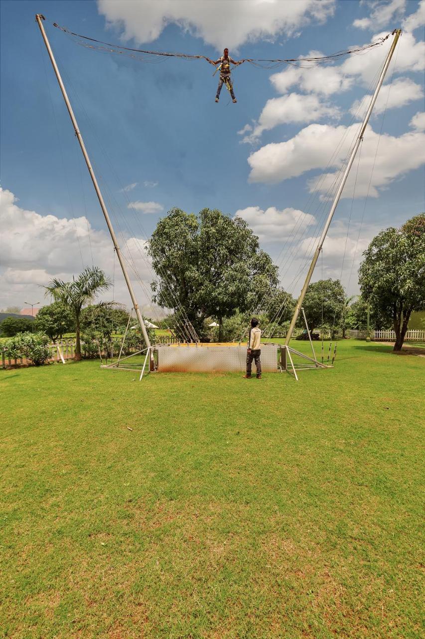 Aamby Valley City Lonavala Exterior foto The trampoline at the park